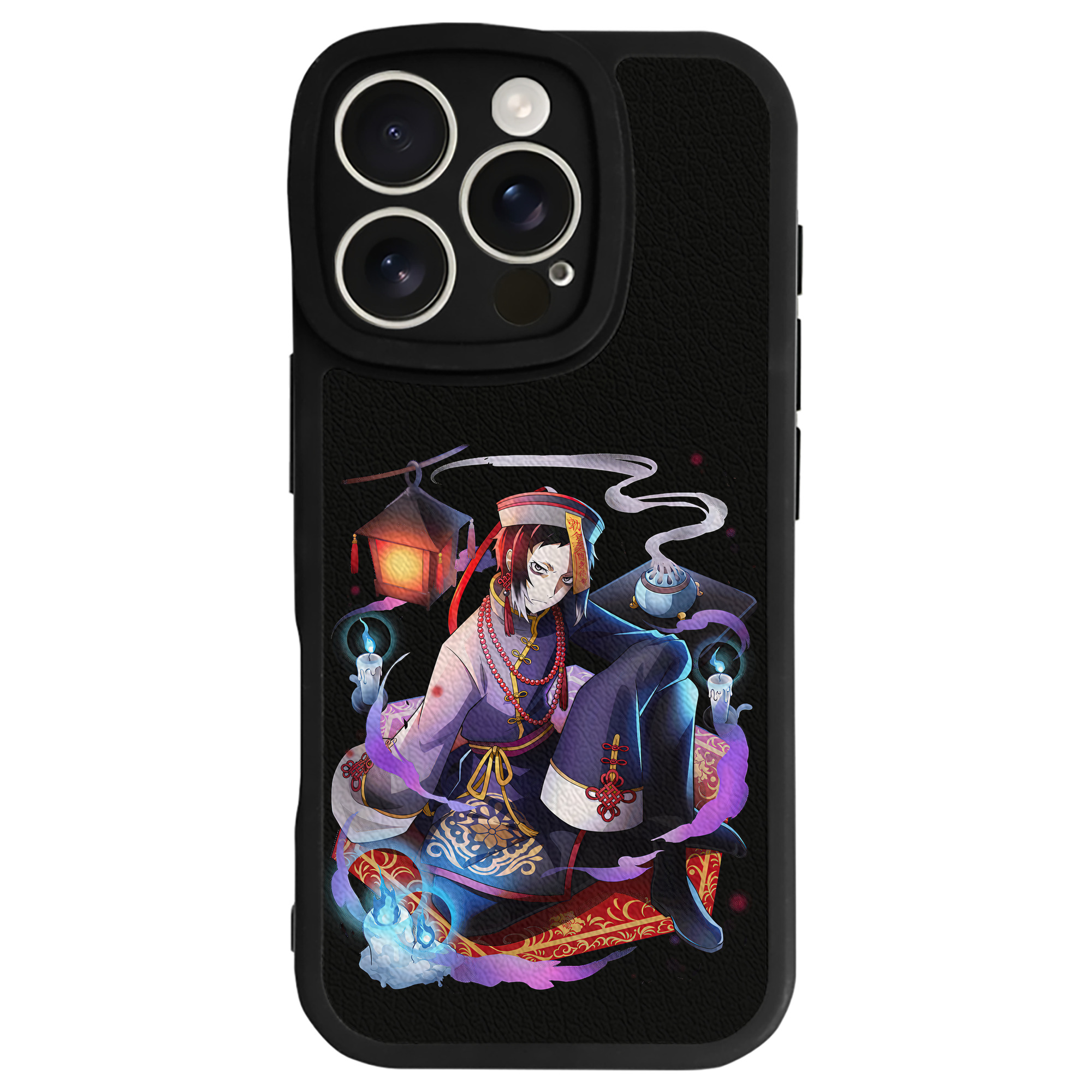 （画像用） 文豪ストレイドッグス Bungo Stray Dogs 【iPhone 16シリーズ対応】シリコンスマホケース（レザー調） 材質：シリコン